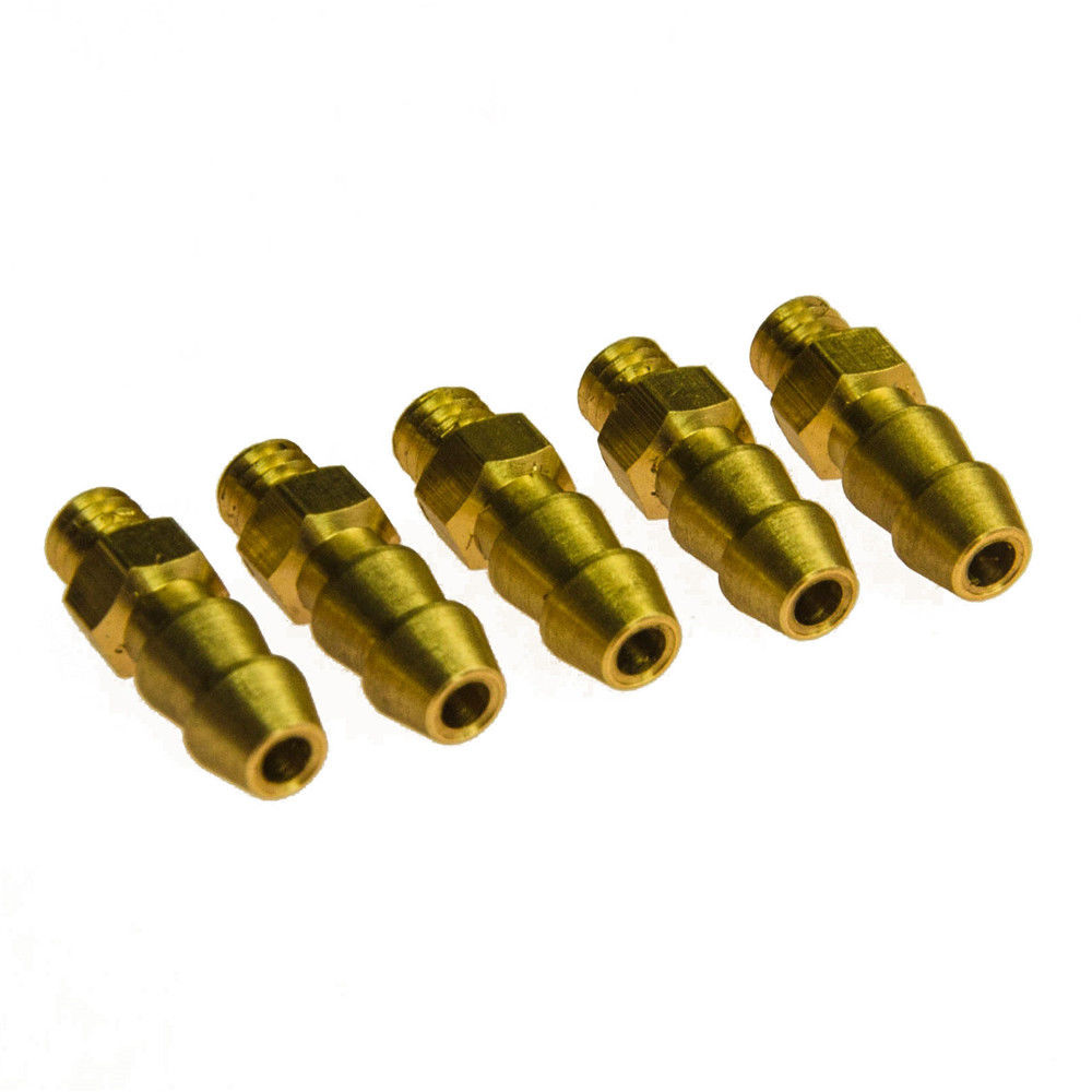 AXSPEED 5Pcs M4 M5 M6 Threaded - огляд і ціна Spoke Nipple Brass