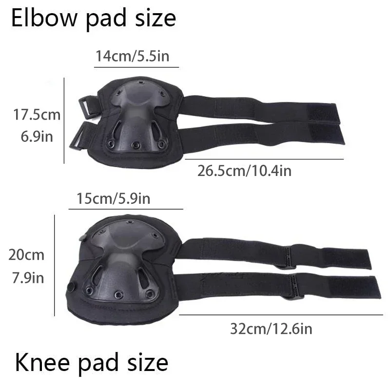 SSUNTAK Camo Tactical Knee Elb - огляд і ціна Mountain Biking Elbow Pads